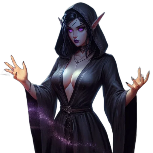 staff, dress, fantasy art, concept art transparent PNG cut-out