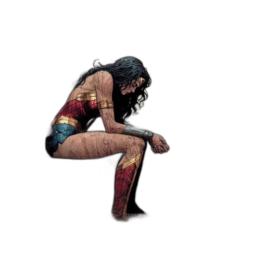 comic book art, concept art, watercolor, pixel art transparent PNG cut-out