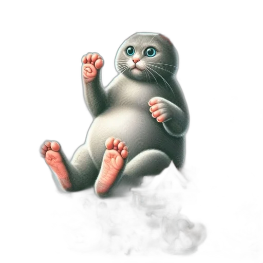 creature, animal, concept art, photorealistic transparent PNG cut-out