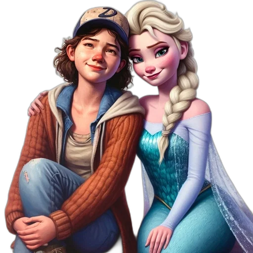 fantasy art, concept art, cartoon, photorealistic transparent PNG cut-out