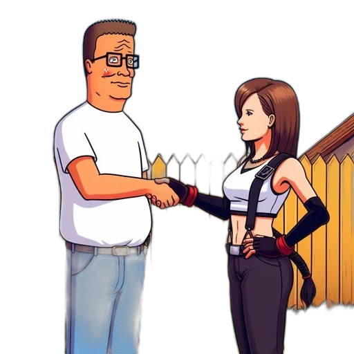 staff, robot, jacket, dress transparent PNG cut-out