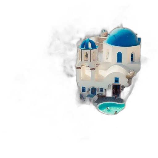 building, mask, crown, weapon transparent PNG cut-out