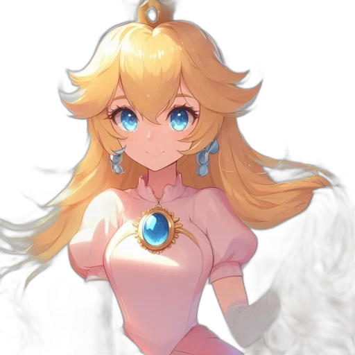 dress, crown, dragon, staff transparent PNG cut-out