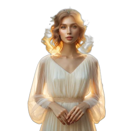 dress, crown, jewelry, face transparent PNG cut-out