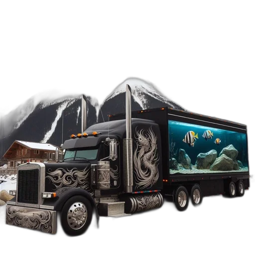concept art, fantasy art, photorealistic, 3d render transparent PNG cut-out