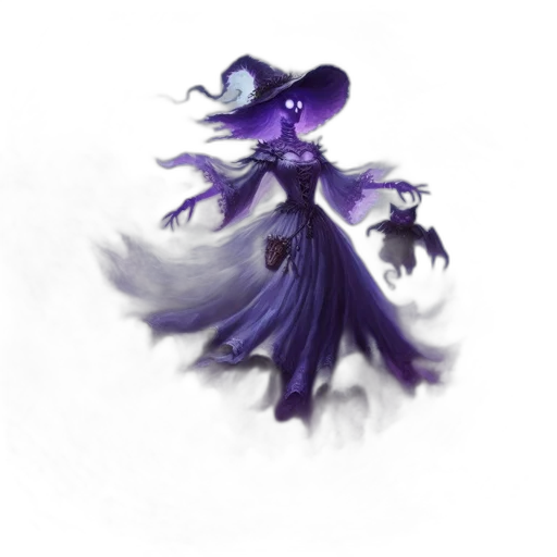 staff, dress, creature, mask transparent PNG cut-out