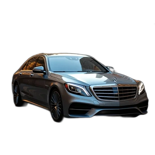 car, 3d render, photorealistic, mercedes transparent PNG cut-out