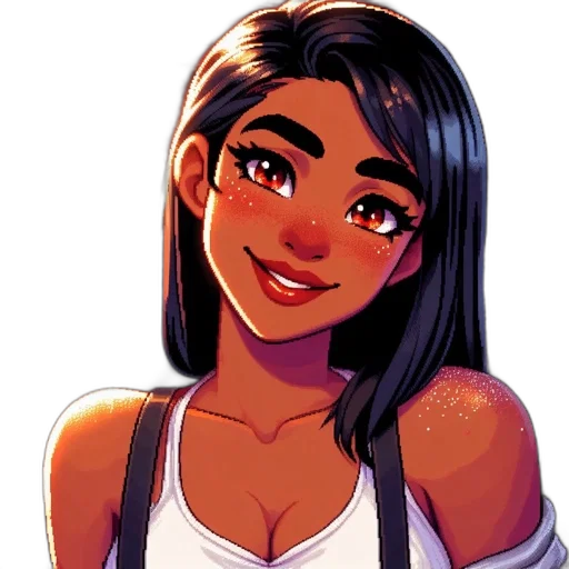 staff, face, cartoon, concept art transparent PNG cut-out