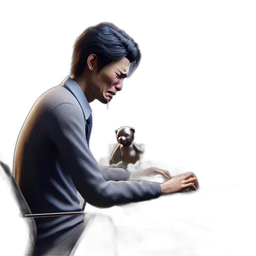 staff, 3d render, concept art, photorealistic transparent PNG cut-out