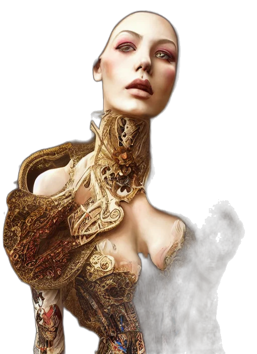 jewelry, dress, crown, face transparent PNG cut-out