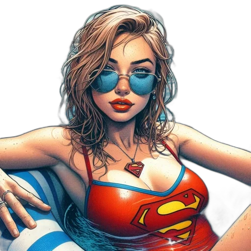 comic book art, cartoon, photorealistic, concept art transparent PNG cut-out