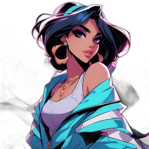 jacket, dress, concept art, anime transparent PNG cut-out