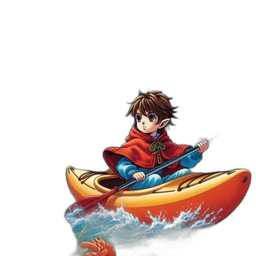 concept art, comic book art, pixel art, anime transparent PNG cut-out