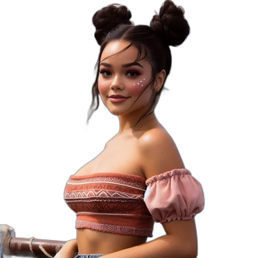 dress, hair, face, robot transparent PNG cut-out
