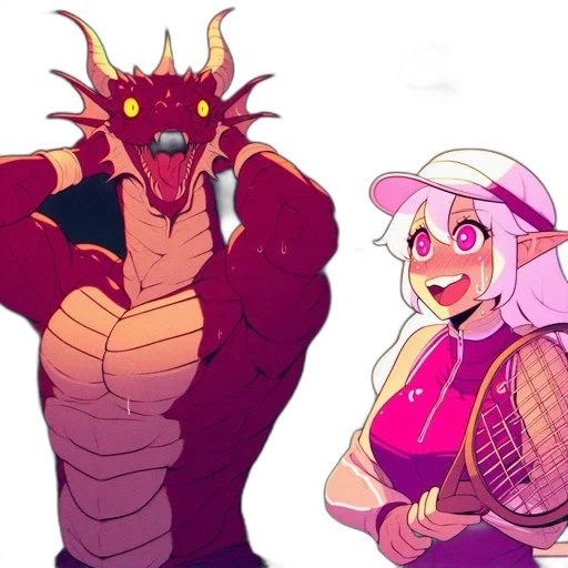 dragon, creature, concept art, pixel art transparent PNG cut-out