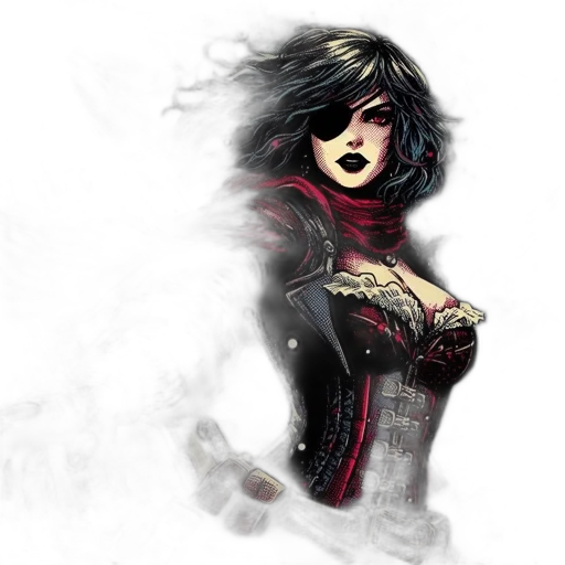 comic book art, fantasy art, concept art, pixel art transparent PNG cut-out
