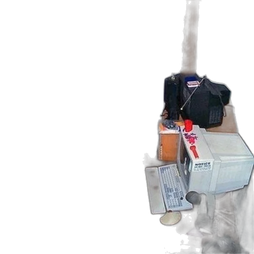 jacket, robot, weapon, car transparent PNG cut-out
