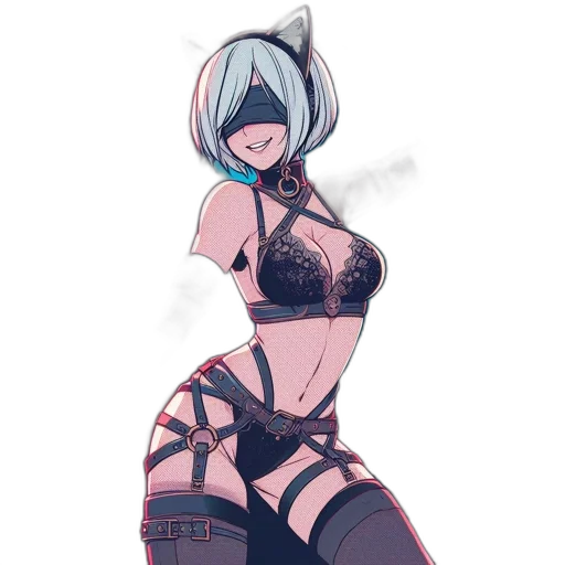 robot, dress, weapon, staff transparent PNG cut-out