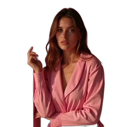 jacket, dress, staff, jewelry transparent PNG cut-out