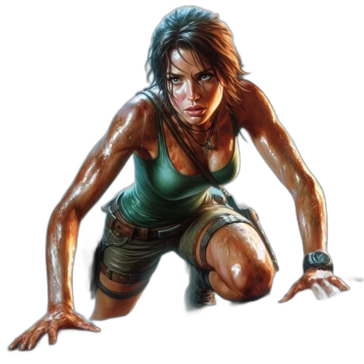 concept art, comic book art, photorealistic, fantasy art transparent PNG cut-out