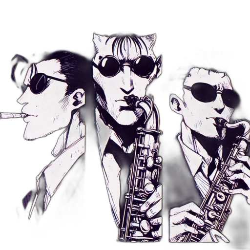 concept art, cartoon, comic book art, cyberpunk transparent PNG cut-out