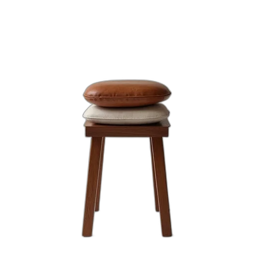 furniture, food, hat, 3d render transparent PNG cut-out
