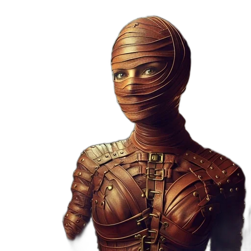 robot, mask, dress, face transparent PNG cut-out