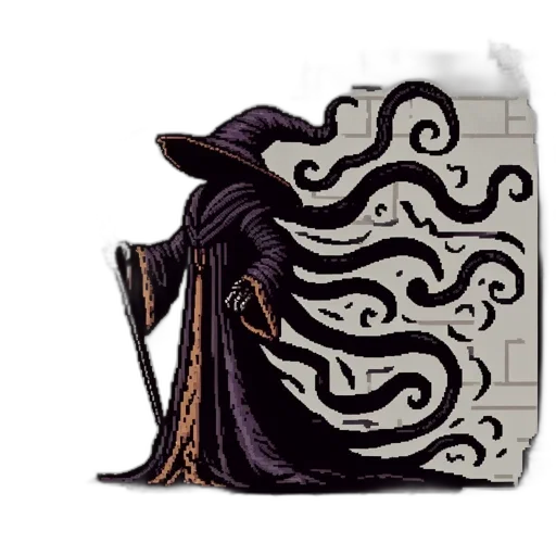 dragon, mask, creature, hair transparent PNG cut-out