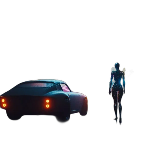 car, robot, creature, concept art transparent PNG cut-out