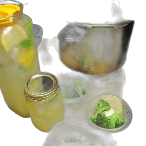 food, bottle, 3d render, photorealistic transparent PNG cut-out