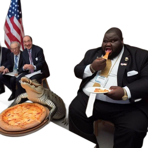 food, concept art, man, eats transparent PNG cut-out