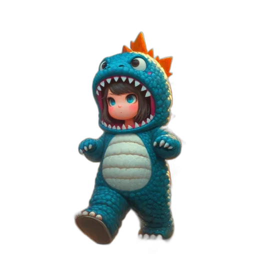creature, dragon, animal, hat transparent PNG cut-out