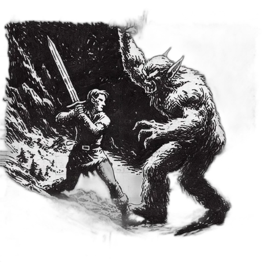 creature, staff, animal, concept art transparent PNG cut-out