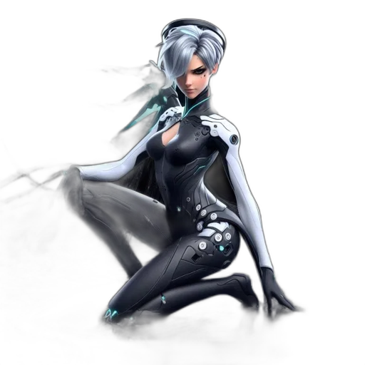 concept art, fantasy art, comic book art, anime transparent PNG cut-out
