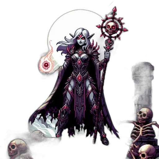 staff, creature, weapon, concept art transparent PNG cut-out