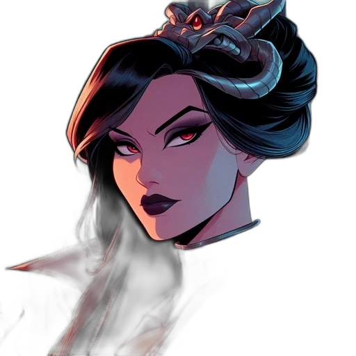 crown, staff, mask, face transparent PNG cut-out