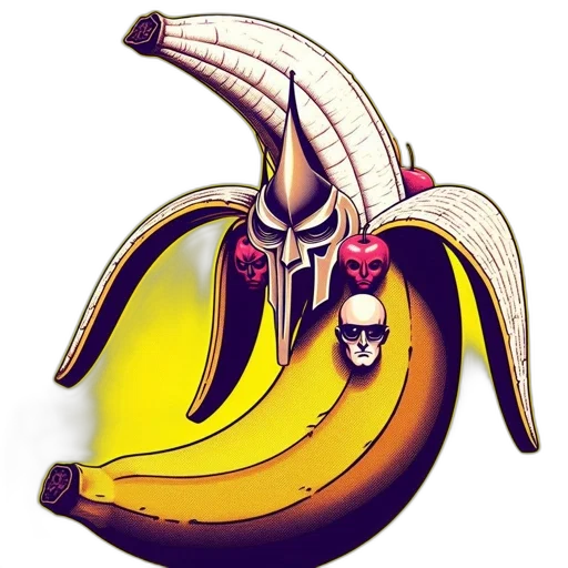 crown, mask, weapon, food transparent PNG cut-out