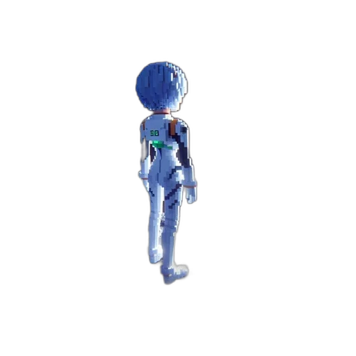 robot, staff, jacket, creature transparent PNG cut-out