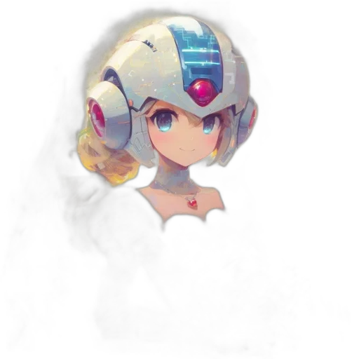 robot, mask, hat, face transparent PNG cut-out