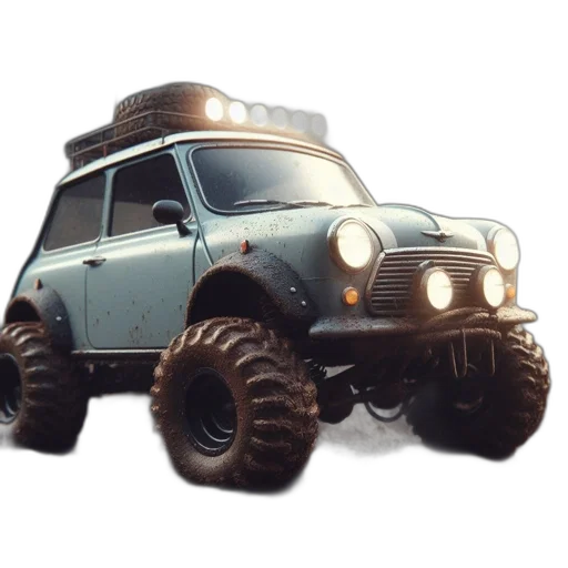 car, weapon, animal, creature transparent PNG cut-out