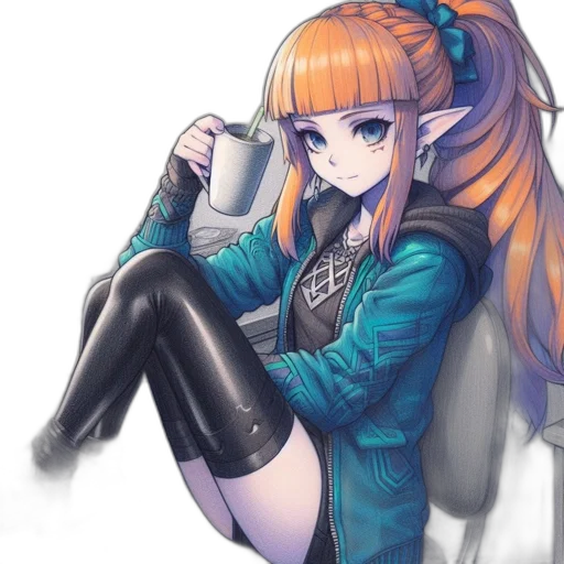 staff, dragon, jacket, robot transparent PNG cut-out