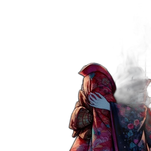 mask, dress, jacket, face transparent PNG cut-out