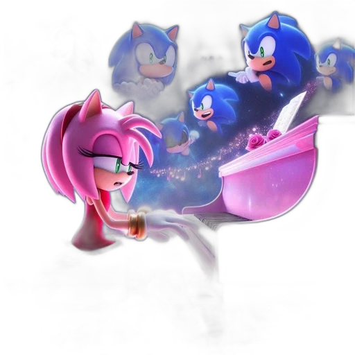 concept art, 3d render, fantasy art, pixel art transparent PNG cut-out