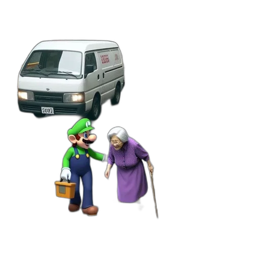 car, weapon, staff, mask transparent PNG cut-out