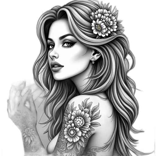 jewelry, flower, crown, face transparent PNG cut-out