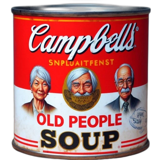 food, photorealistic, campbell, soup transparent PNG cut-out