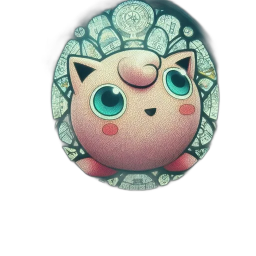 jewelry, staff, face, creature transparent PNG cut-out