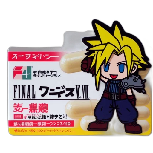 concept art, final, fantasy, vii transparent PNG cut-out