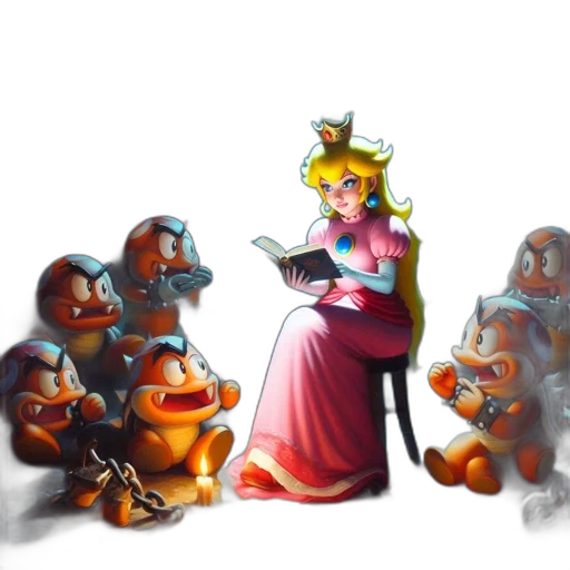 crown, dress, concept art, fantasy art transparent PNG cut-out
