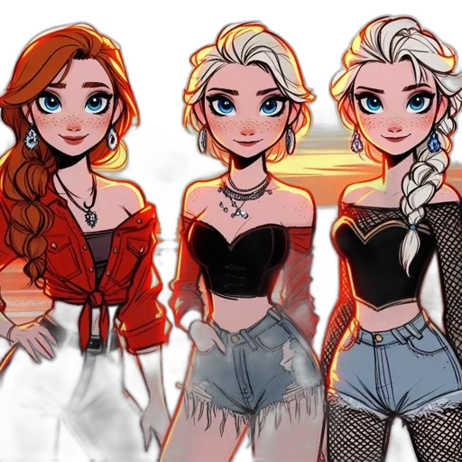 cartoon, concept art, comic book art, fantasy art transparent PNG cut-out